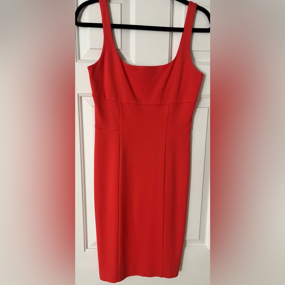 Elegant Coral Dress